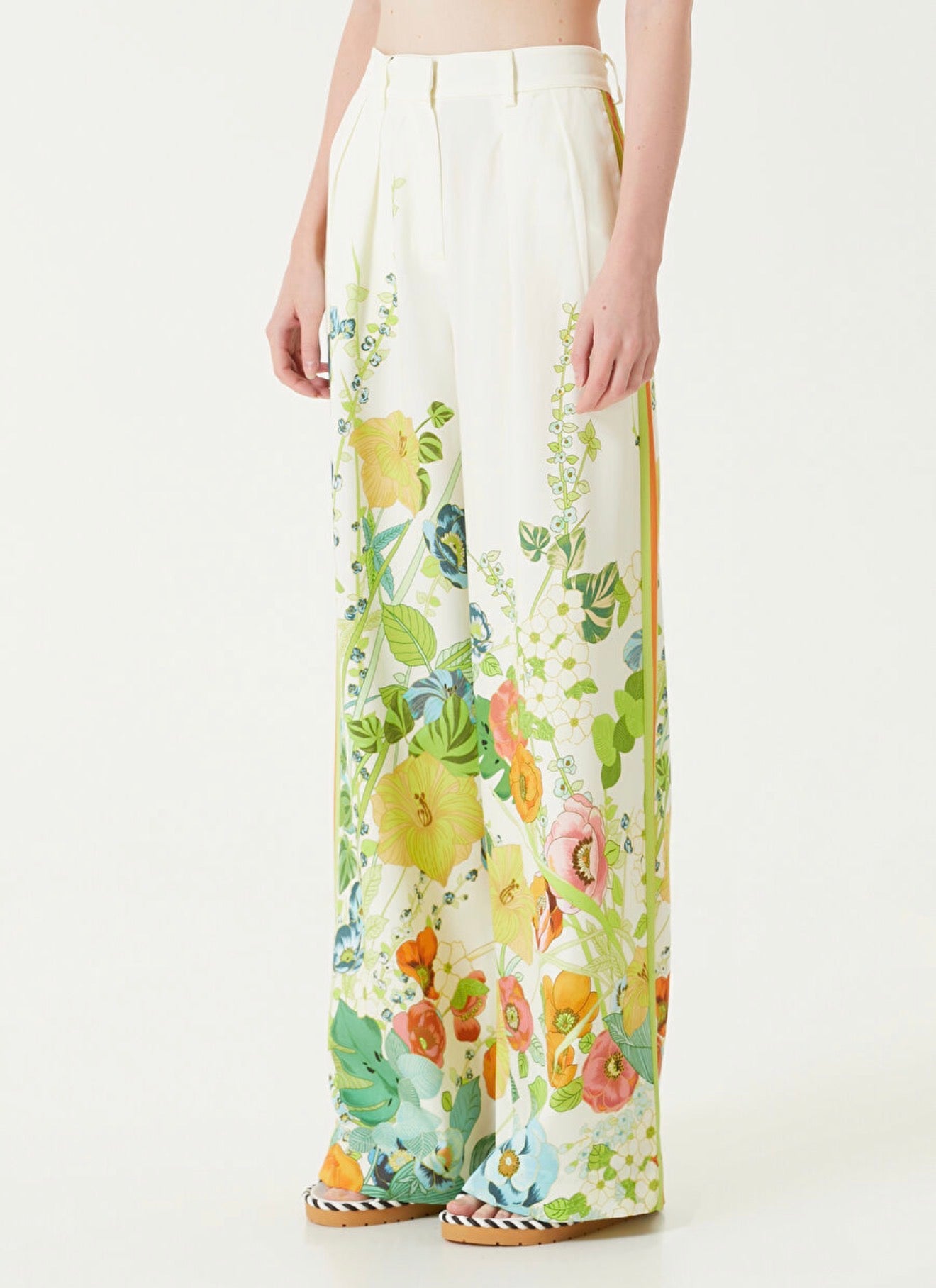 ALÉMAIS Constance Pant - Cream Floral