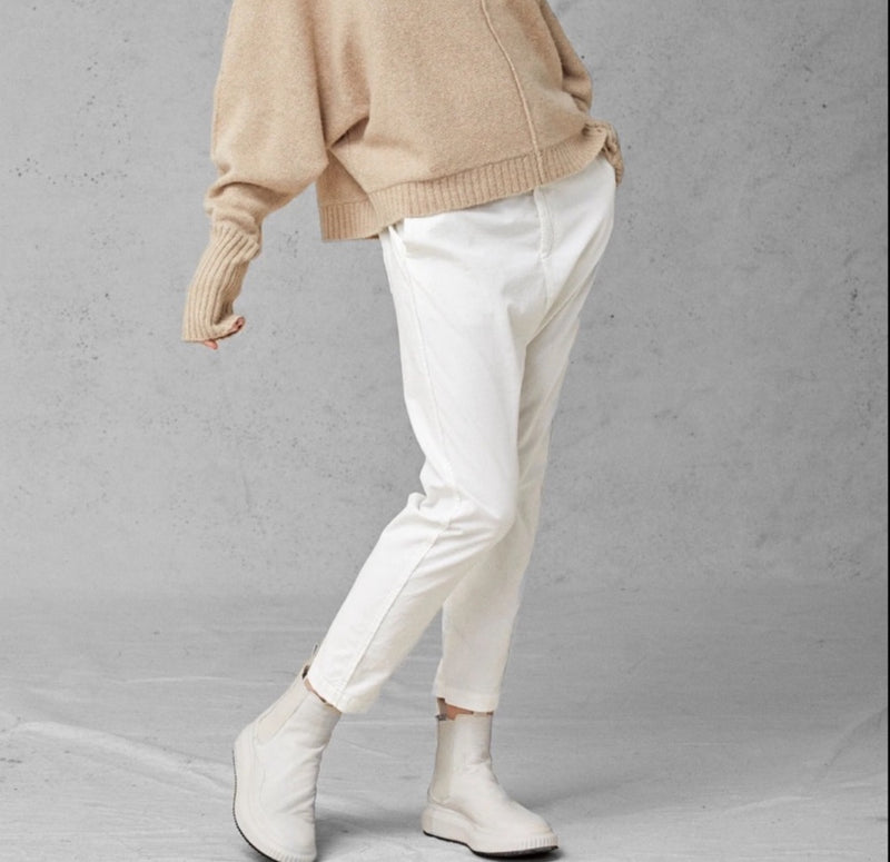 Kristensen du Nord Drop Crotch Corduroy Stretch Pants - Natural