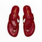 Sam Edelman Remi Leather Flip Flop - Red