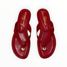 Sam Edelman Remi Leather Flip Flop - Red
