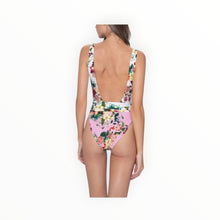 PQ Swim Sierra Floral Plunge One Piece Swimsuit