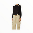 ba&sh Neil Long Sleeve Blouse - Black