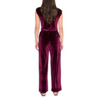 Ripley Rader Velvet Classic Jumpsuit - Merlot