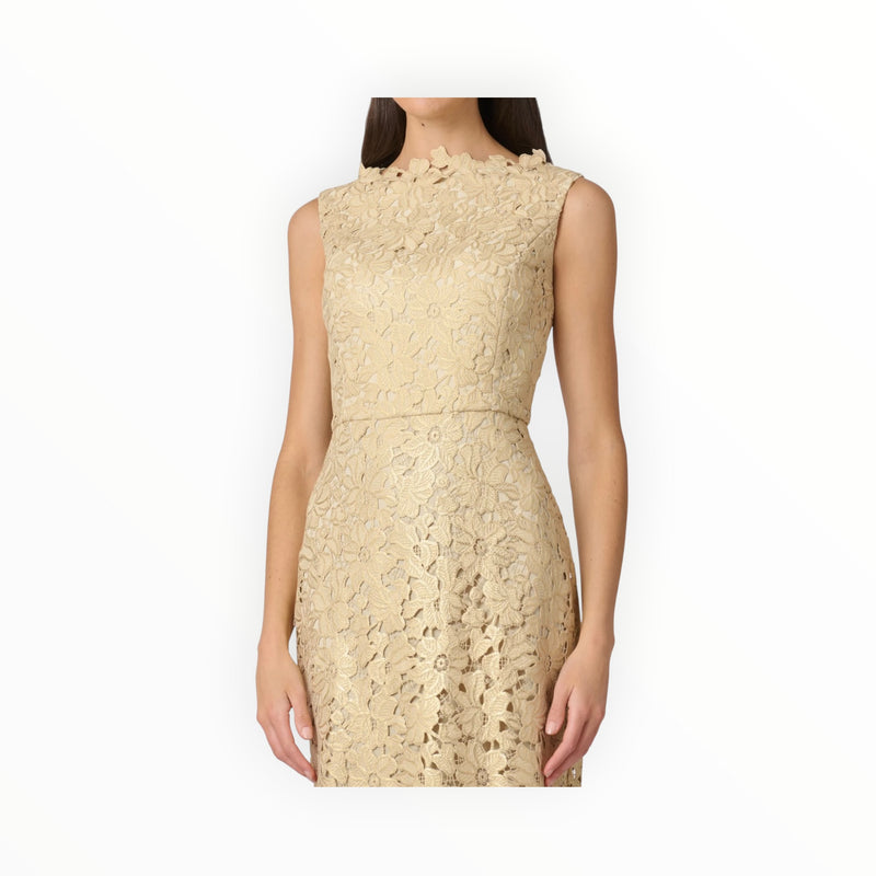 Shoshanna Midnight Reese Dress - Gold