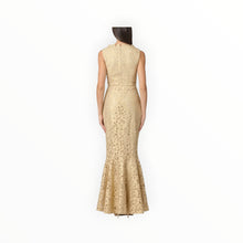 Shoshanna Midnight Reese Dress - Gold