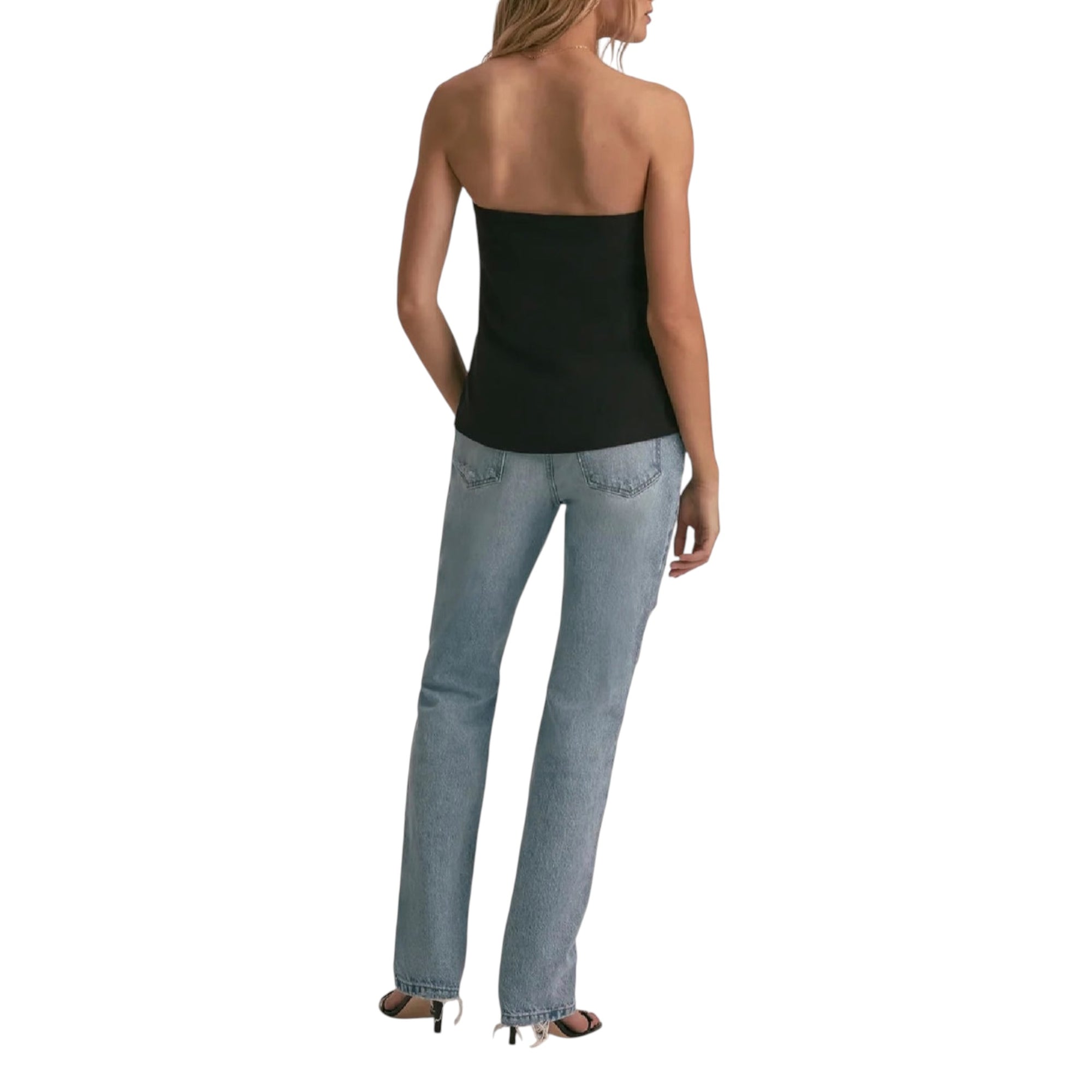 Favorite Daughter Olivia Bustier Top - Black