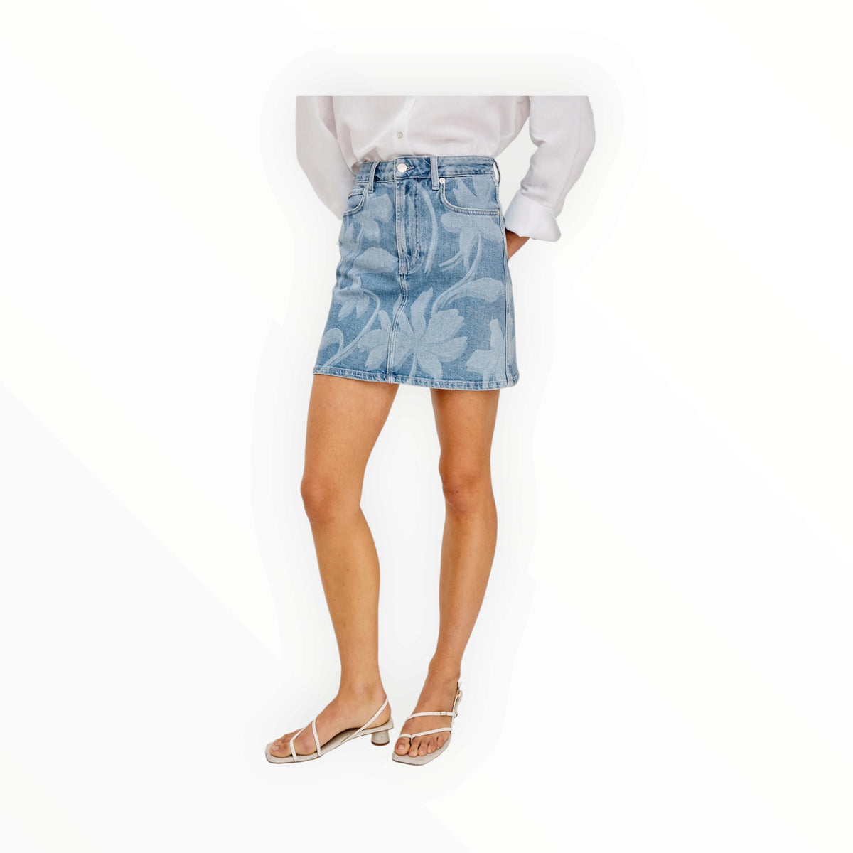 Rails Burbank Skirt - Floral Laser
