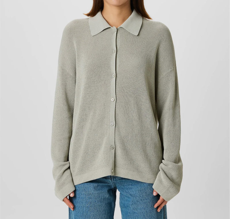 Aya Muse Risa Cardigan - Seafoam