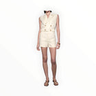 Greylin Haisley Linen Shorts - Stone