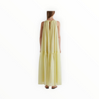 MEIMEIJ Sleeveless Tiered Dress - Sunny Lime
