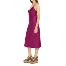 Ripley Rader Sateen Slip Dress - Magenta