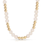 eklexic Petra Pearl & Bead Necklace