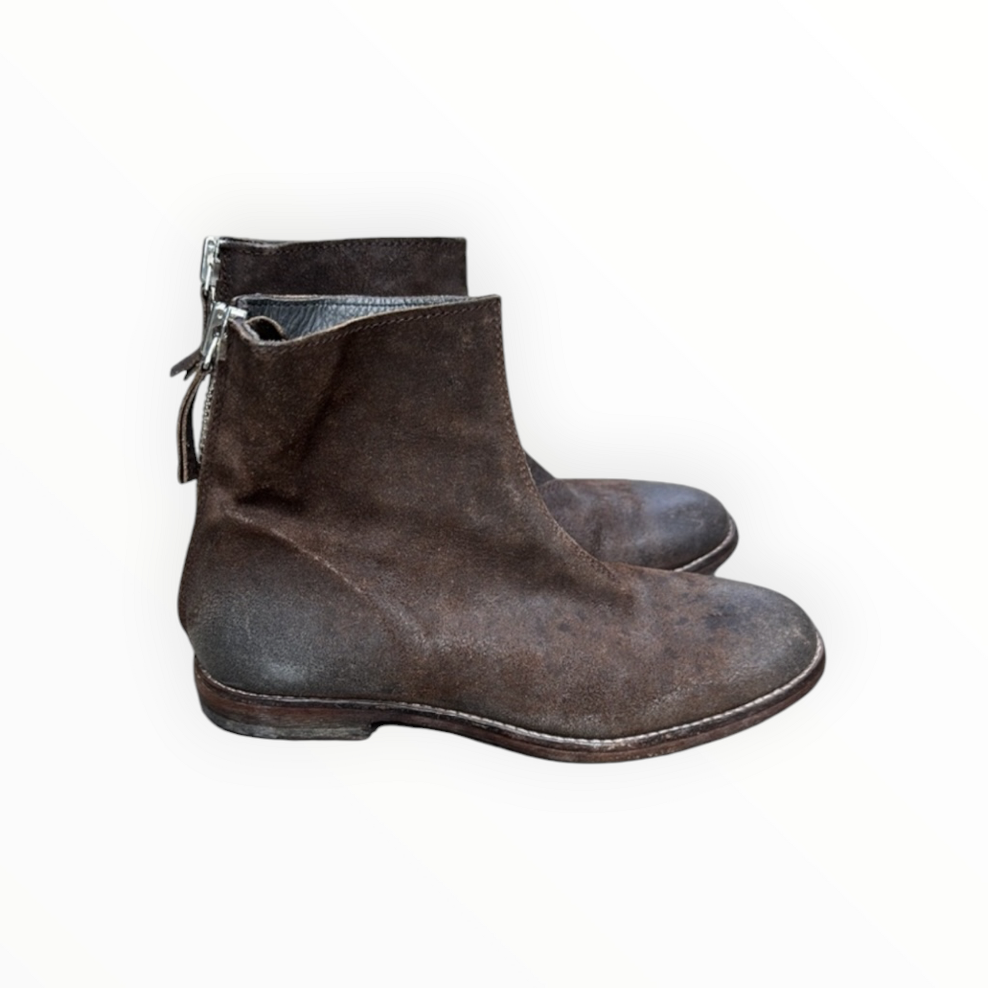 MOMA Tronchetto Donna Boot - Coffee