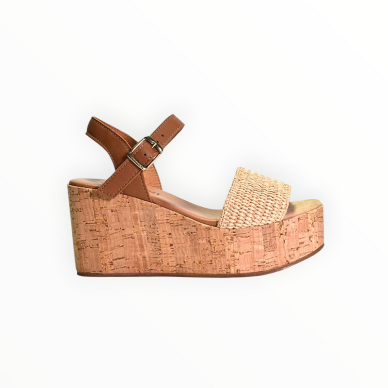 Cordani Jessica Platform Sandals - Natural