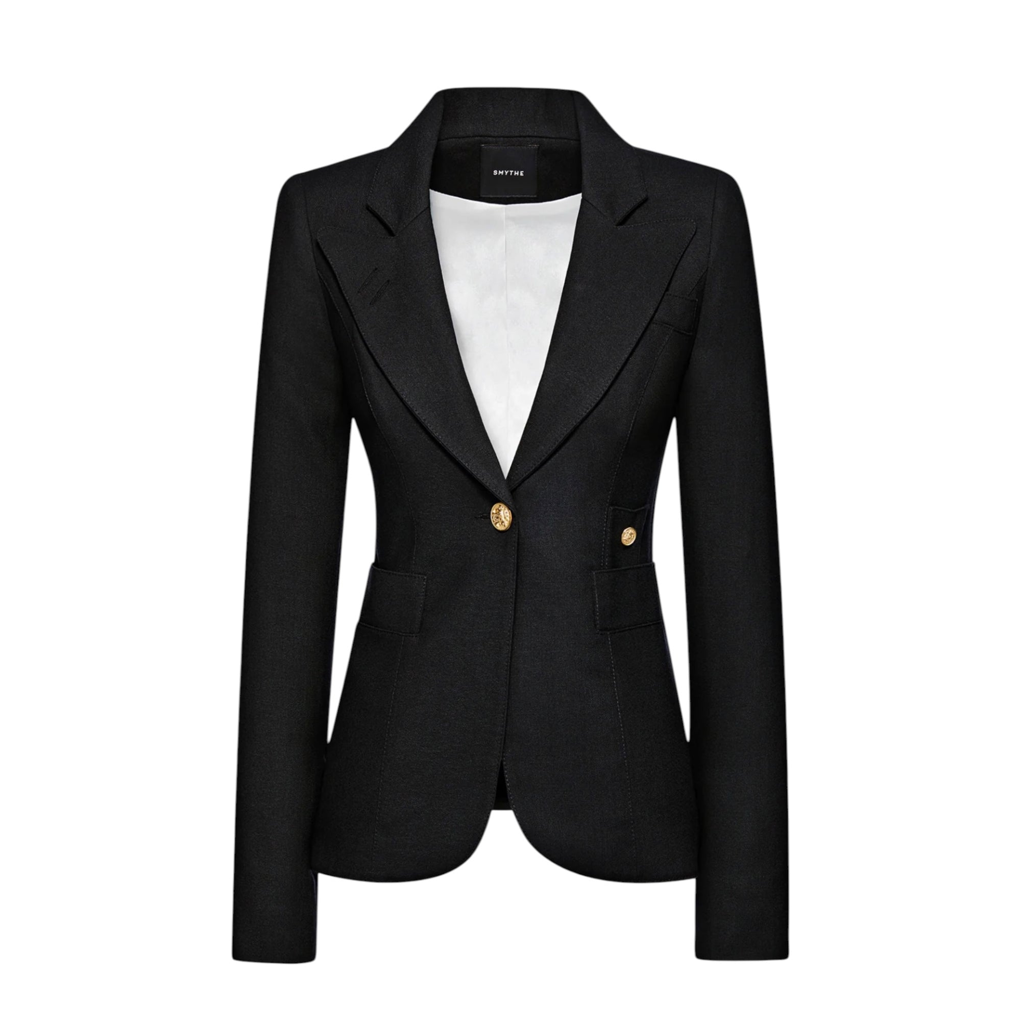Smythe Classic Duchess Blazer - Black