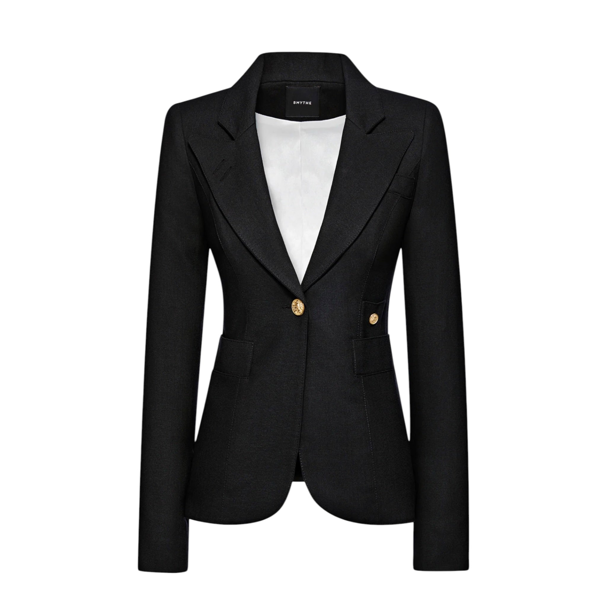 Smythe Classic Duchess Blazer - Black