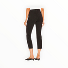 L'Agence Sada High-Rise Cropped Slim Jean - Washed Black