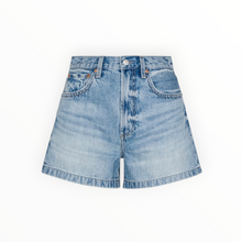 Pistola Saige High Rise A-Line Shorts - French Riviera