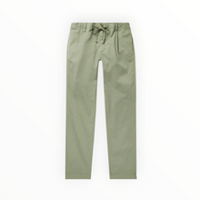 Hartford Tanker Drawstring Trousers - Army Green