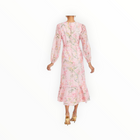 Mestiza Ophelia Midi Dress - Rose Vines
