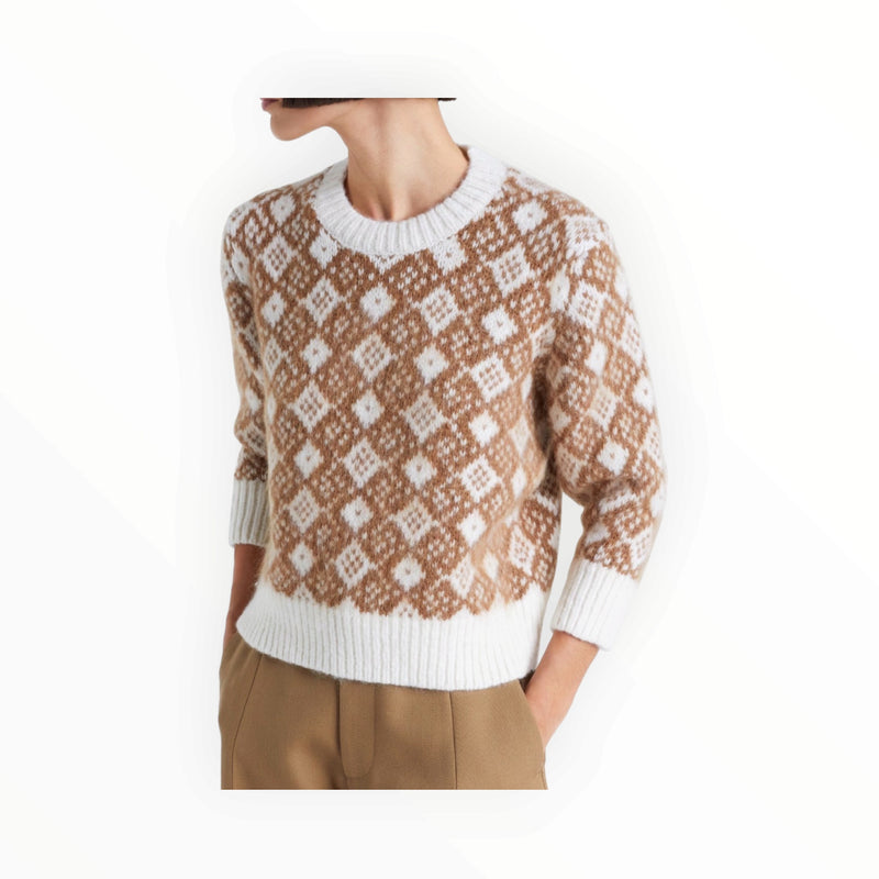 Dorothee Schumacher Soft Graphics Pullover - Sherry