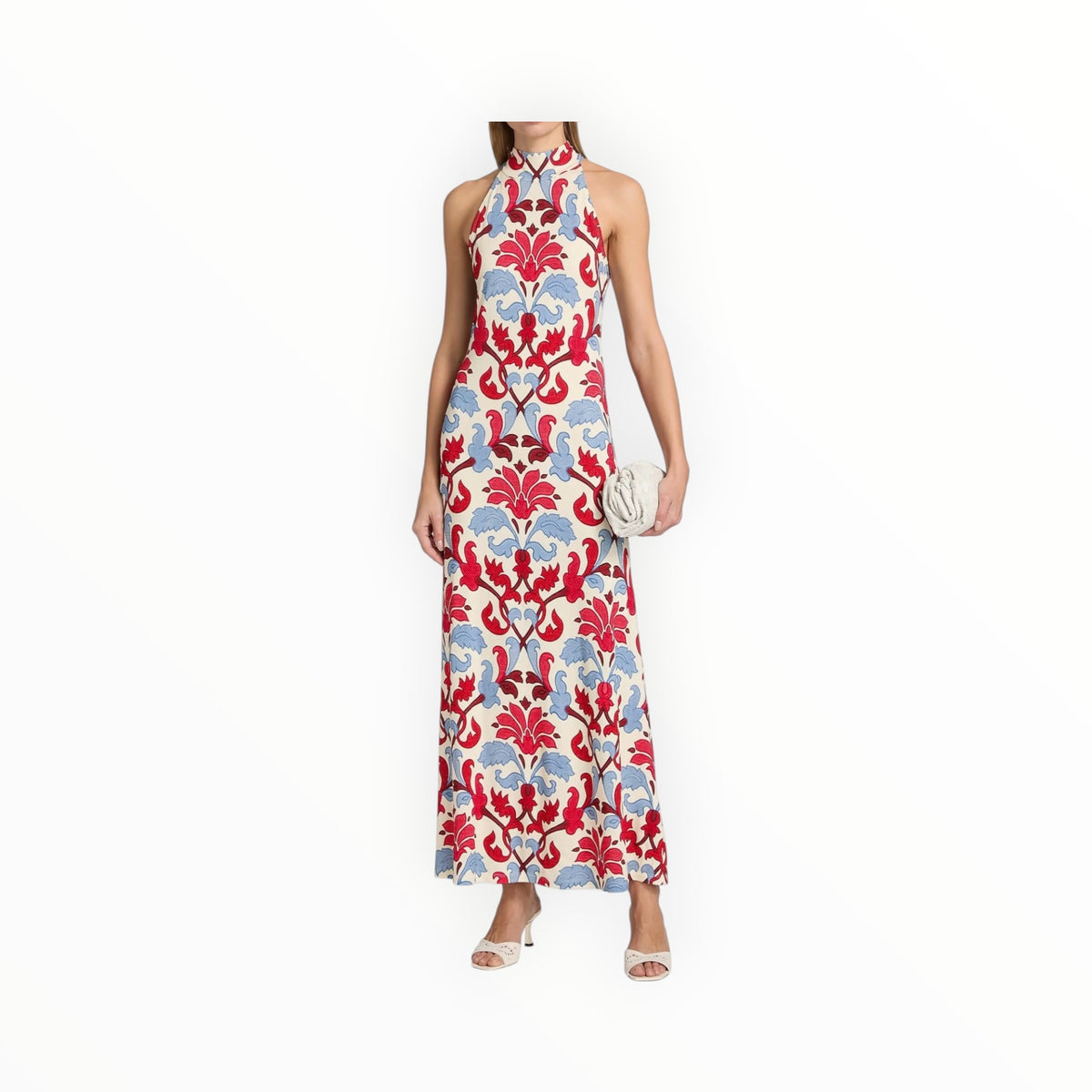 Cara Cara Asher Dress - Fleur Crest Ivory