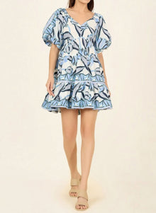 Omika Ila Mini Dress - Neela Sea
