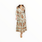 Omika Nina Midi Dress - Nia Seafoam