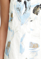 Significant Other Rosalie Floral Cotton Strapless Maxi Dress - Magnolia