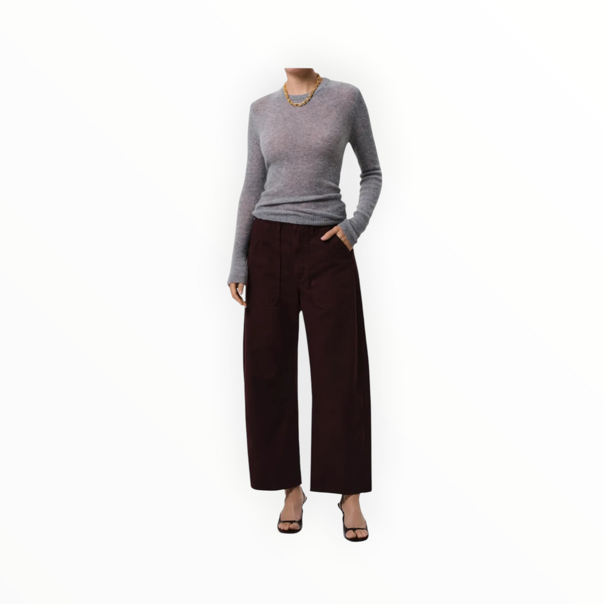 Citizens of Humanity Ayla Cargo Pant - Mahogany