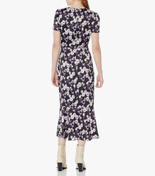 Shoshanna Thompson Floral Dress - Jet/Violet