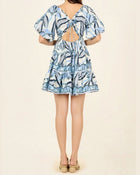Omika Ila Mini Dress - Neela Sea