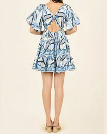Omika Ila Mini Dress - Neela Sea