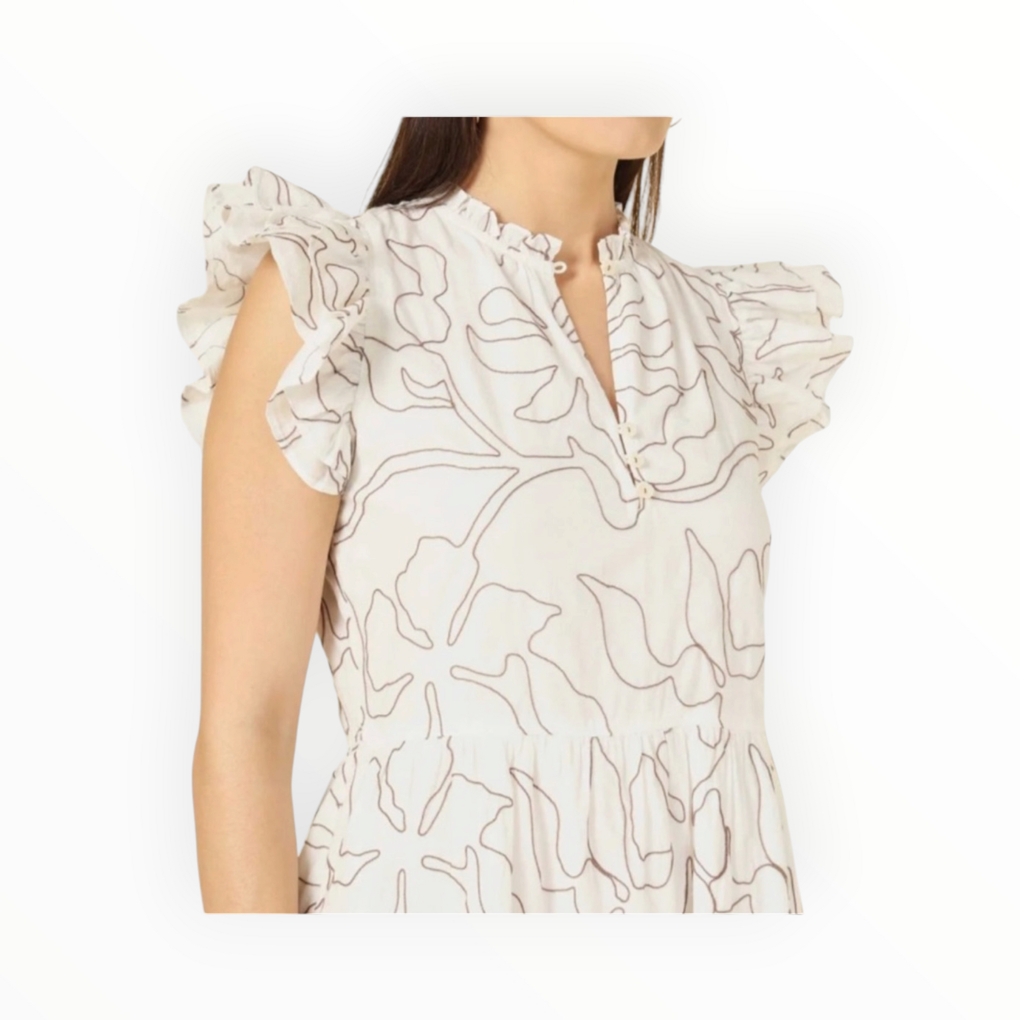 Omika Wilora Mini Dress - Uma Coconut