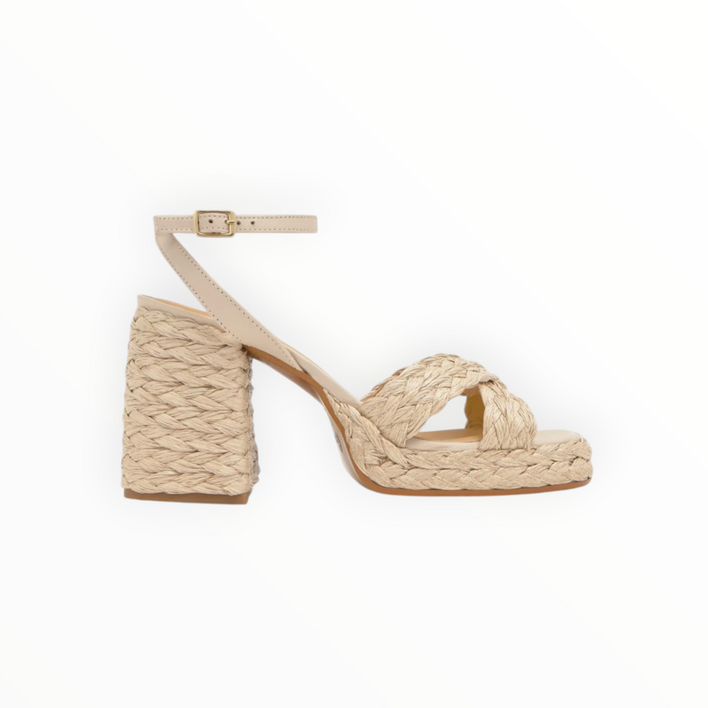 Castañer Valeriette Sandal - Natural Raffia