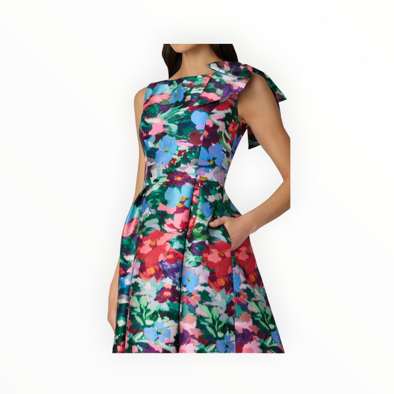 Shoshanna Midnight Eleanor Dress - Navy Multi