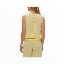 Michael Stars Janelle Tie Neck Tank - Lemonade