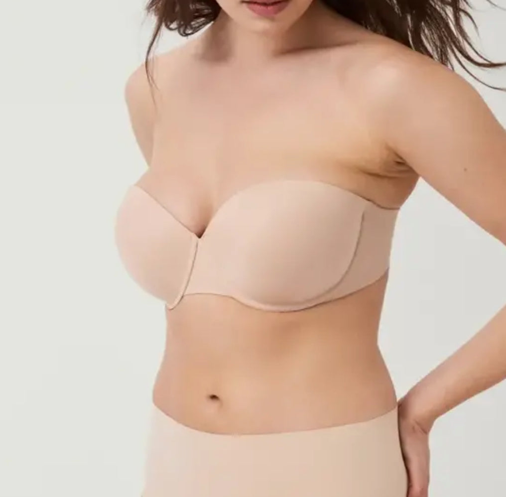 SPANX Up For Anything Strapless Bra - Champagne Beige