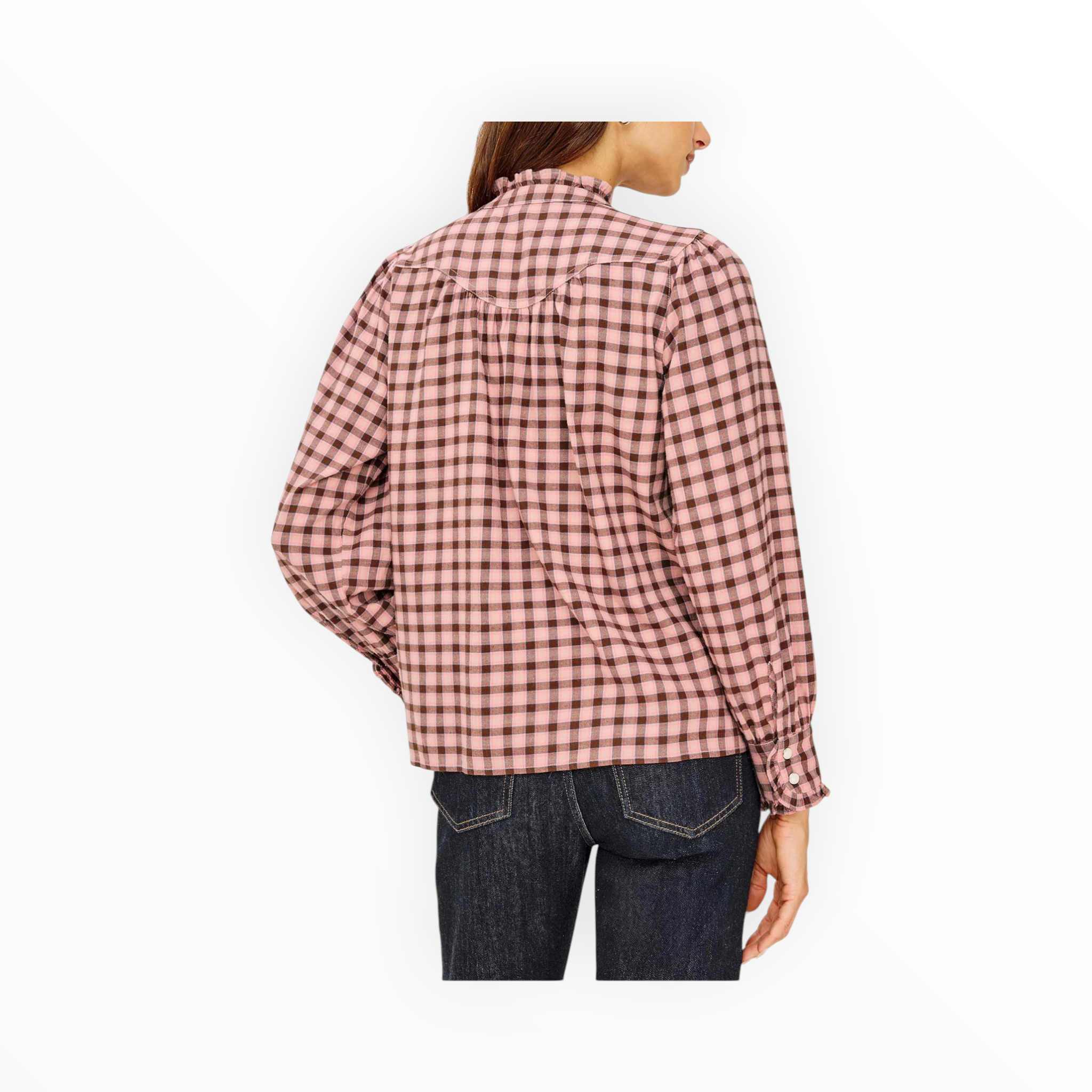 Rails Alanna Shirt - Garnet Rose Cobalt