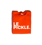 LE SURF CLUB Le Pickle Iconic Crew Sweatshirt - Orange/White