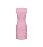 PINKO Alfeo Linen Dress - Pink