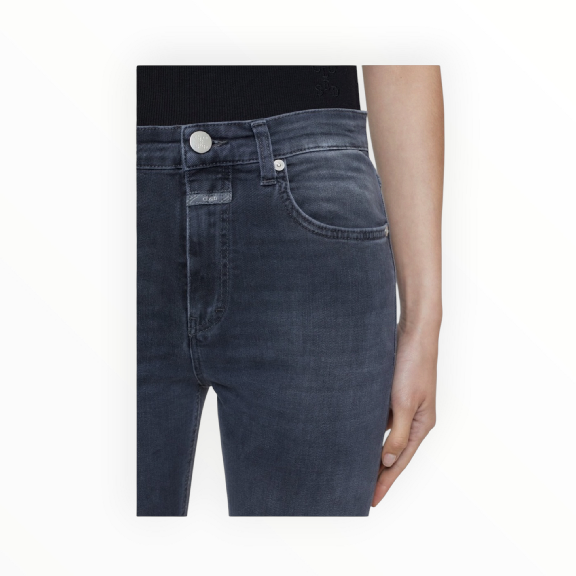 Closed Rawlin Flared Jeans - Dark Grey