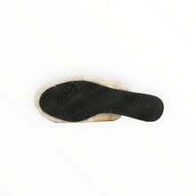 All Black Fun Fur Slipper - Beige