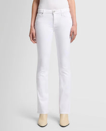7 For All Mankind Slim Illusion Kimmie Straight - Luxe White