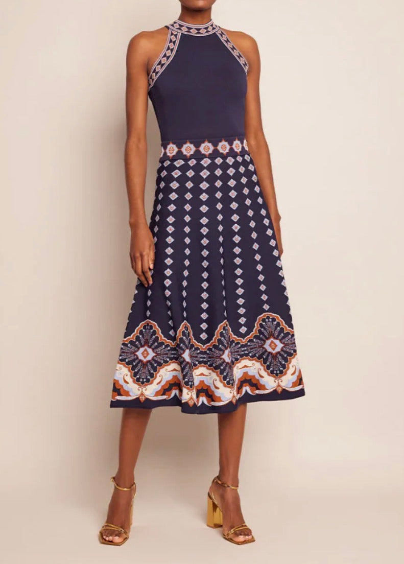 Cara Cara Jules Navy Sandrinna Dress