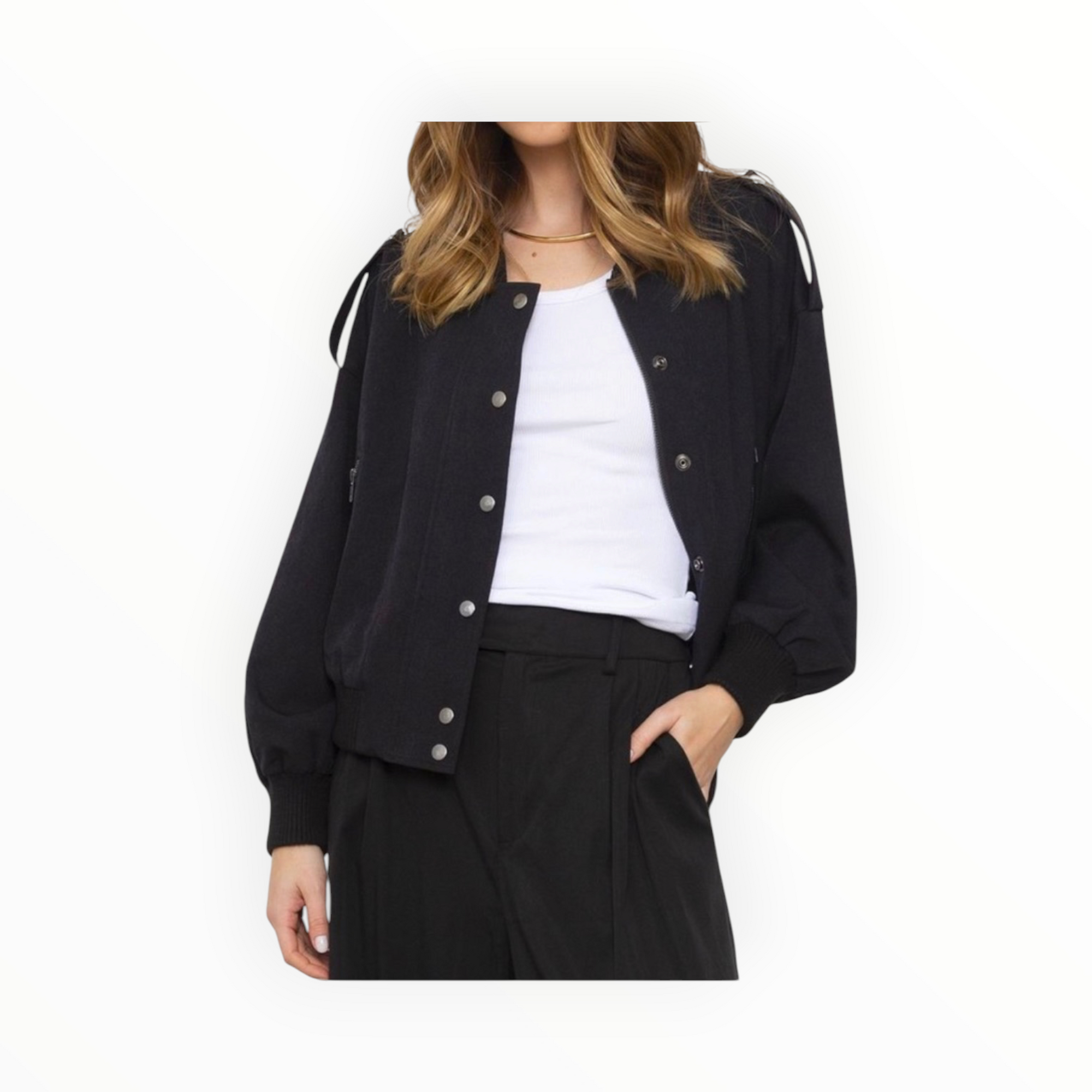 Bluebird Canyon Estelle Bomber - Black