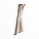 Paige Dion Flare Leg Utility Jeans - Vintage Warm Sand