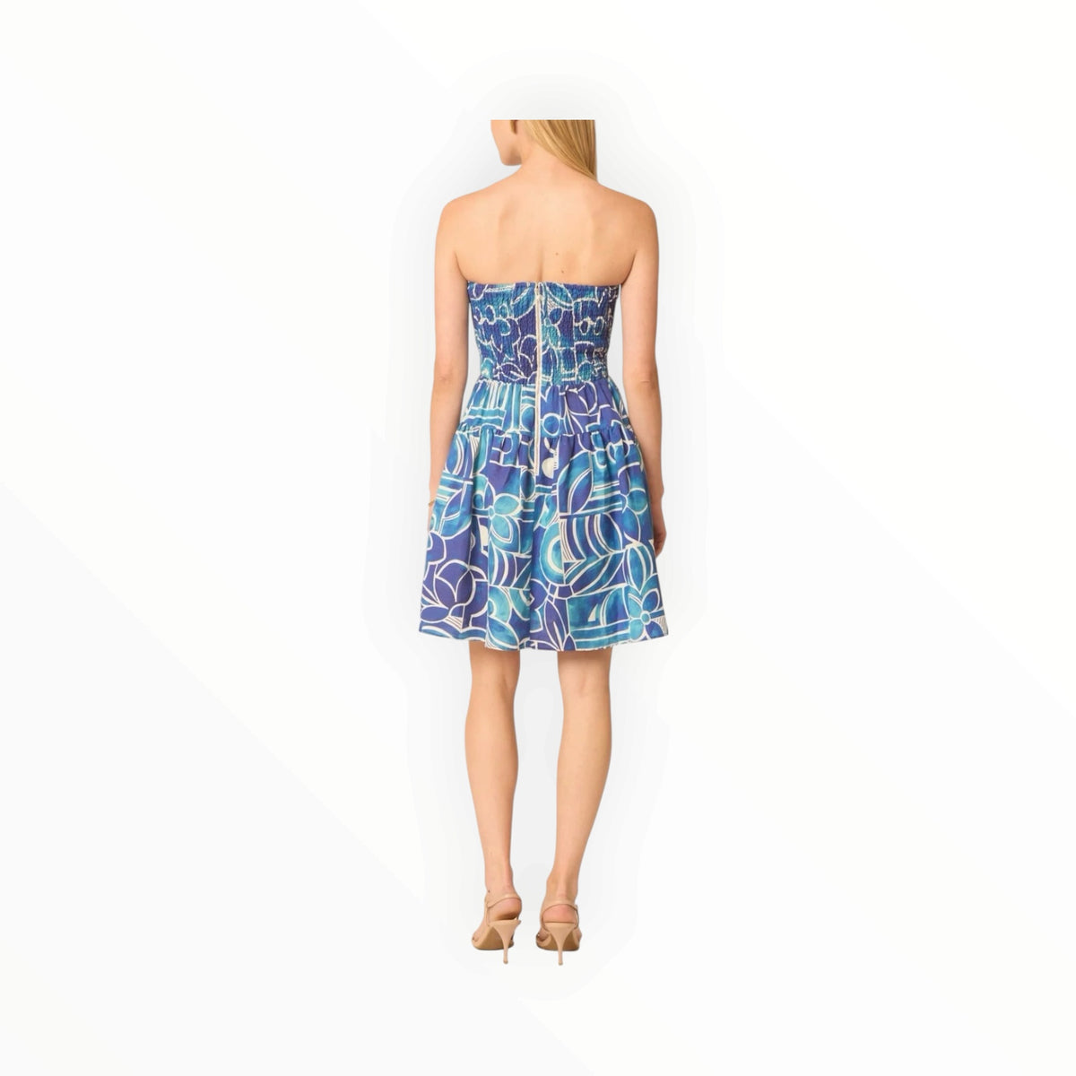 Gilner Farrar Palma Dress - Mykonos Print
