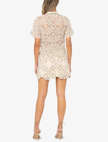 JBQ Millie Mini Skirt - Taupe