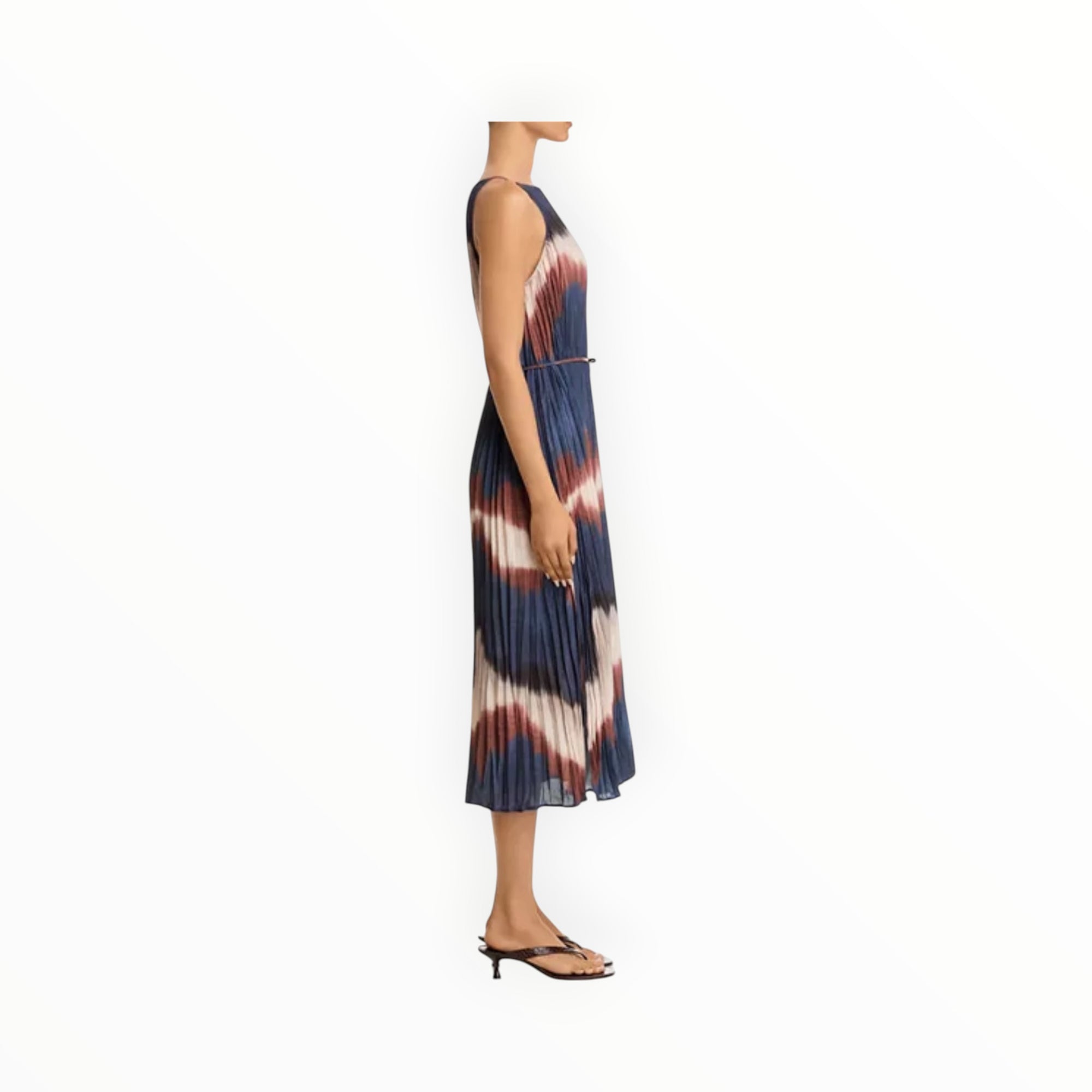 Bella Dahl Pleated Dress - Midnight Tides